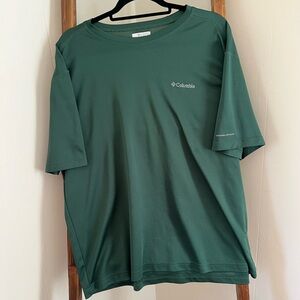 Columbia Men's Green T-Shirt Omni-Wick